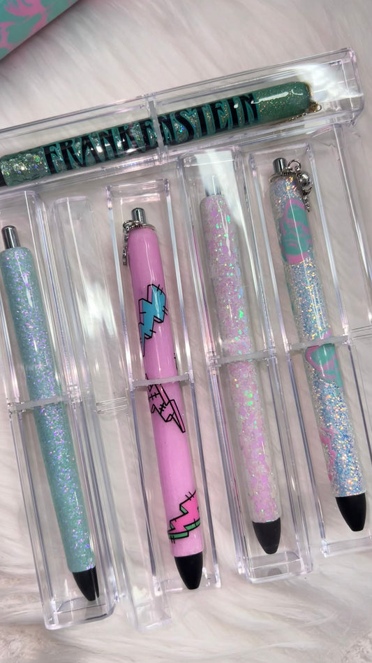 Acrylic Clear Individual Pen Case