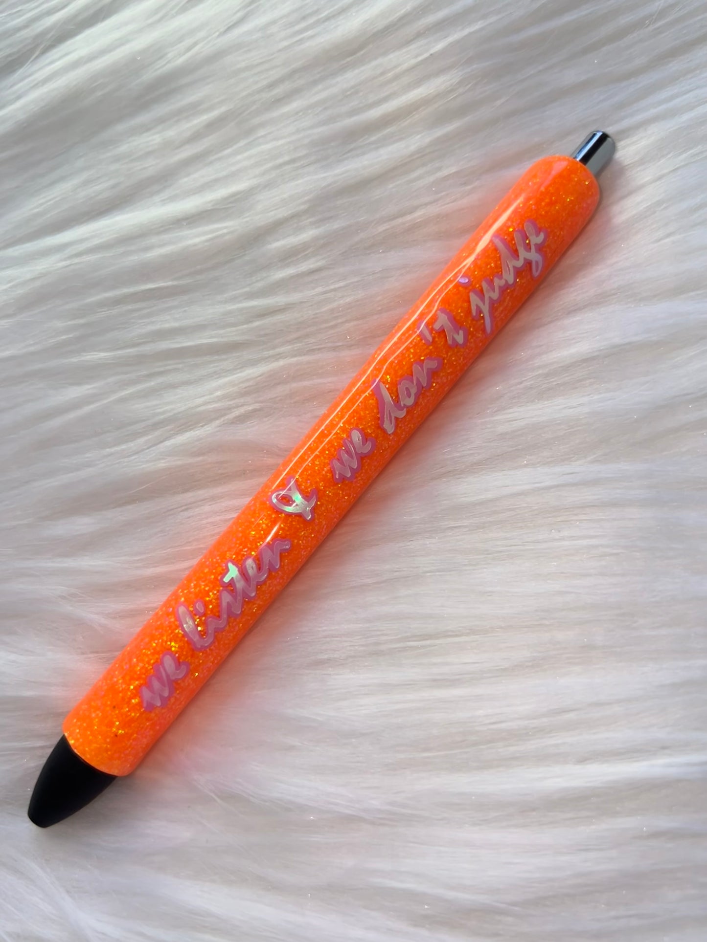 We listen and we don't judge