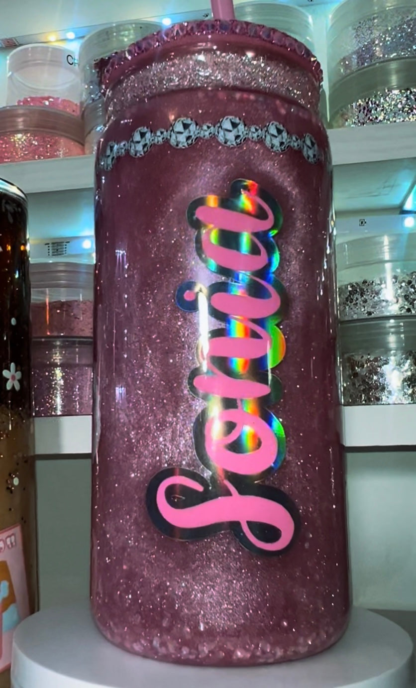 Add-On: Custom Vinyl Quote/Name + Epoxy Finish