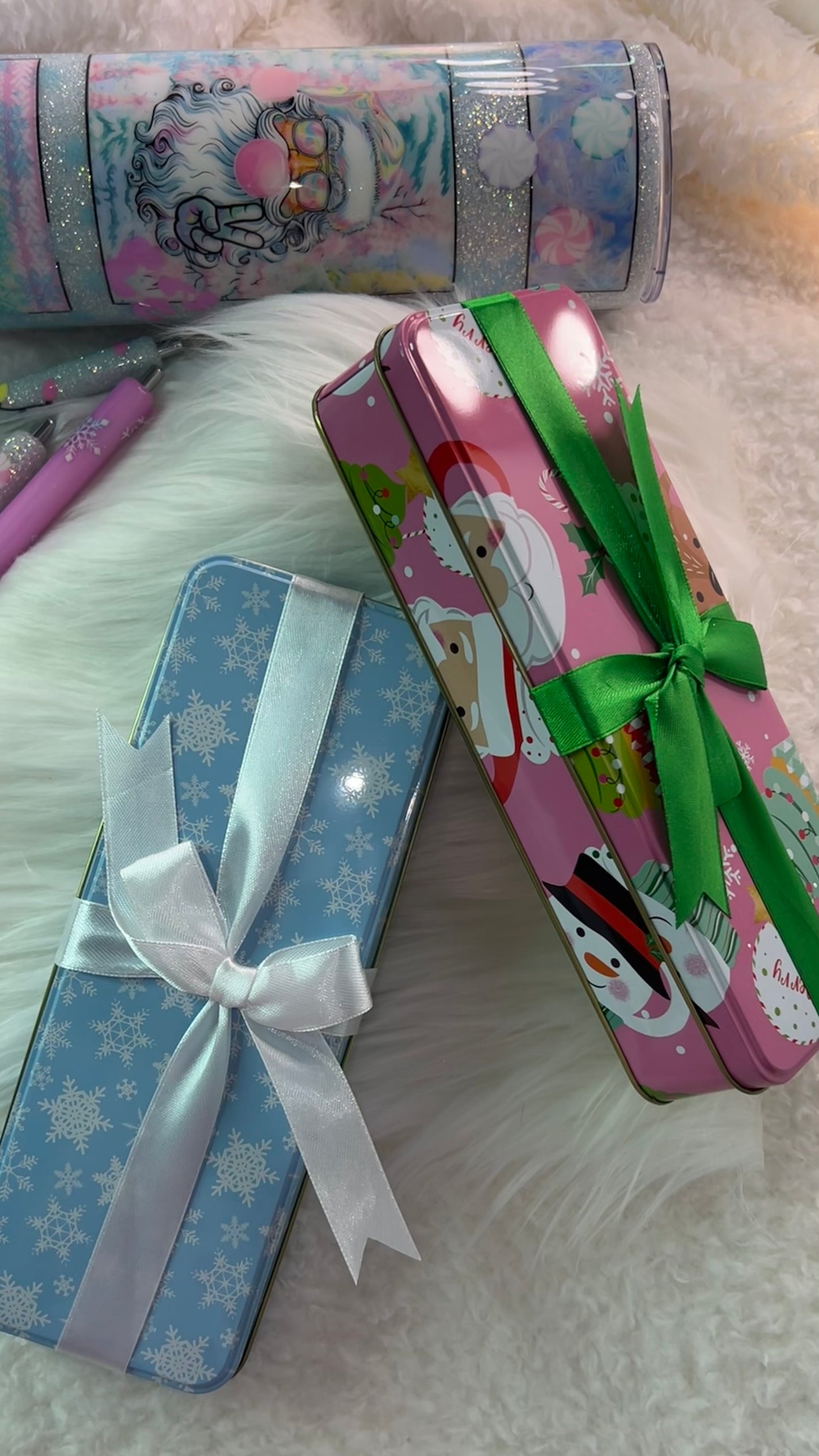 Packaging-- Christmas Tin Box