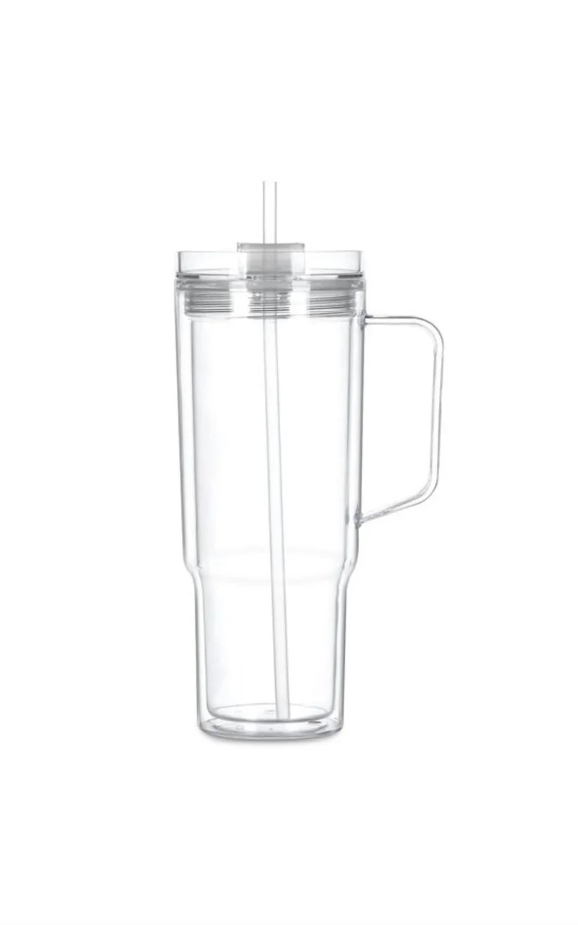 40oz Acrylic Snowglobe w/ Handle