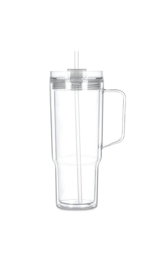 40oz Acrylic Snowglobe w/ Handle