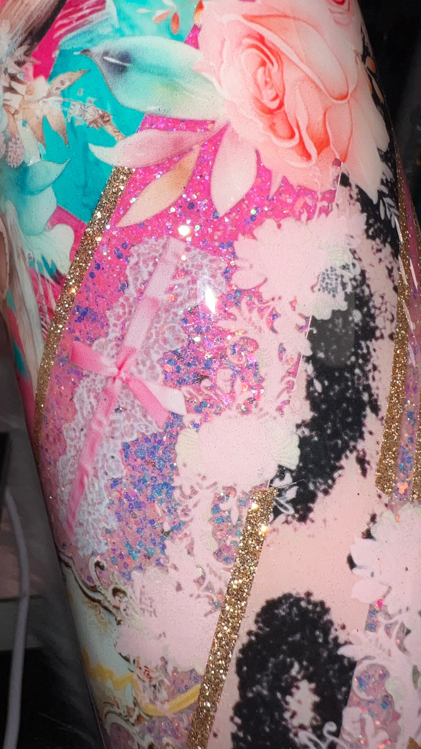30oz Skinny Plump Tumbler-- Western Girly (Pre-Made)