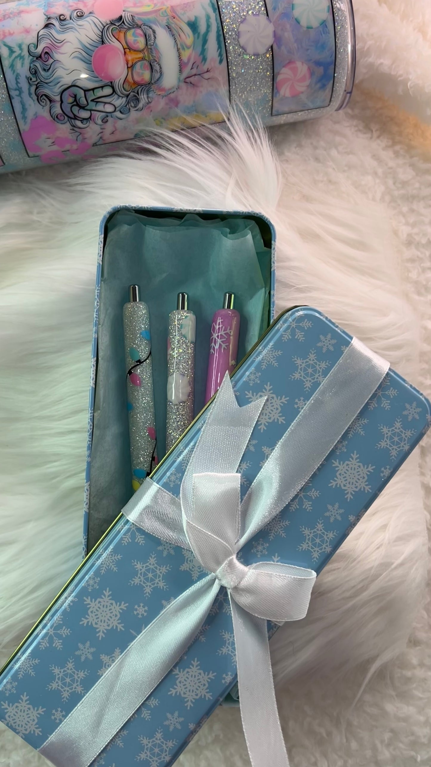 Packaging-- Christmas Tin Box