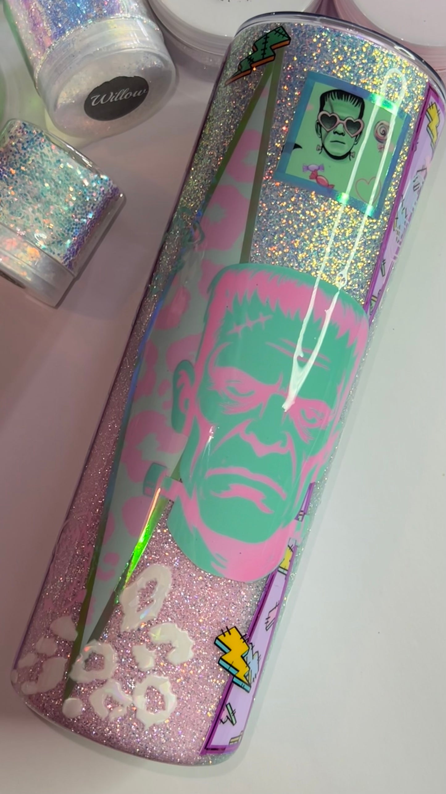 Tumbler--Pretty Little Monster