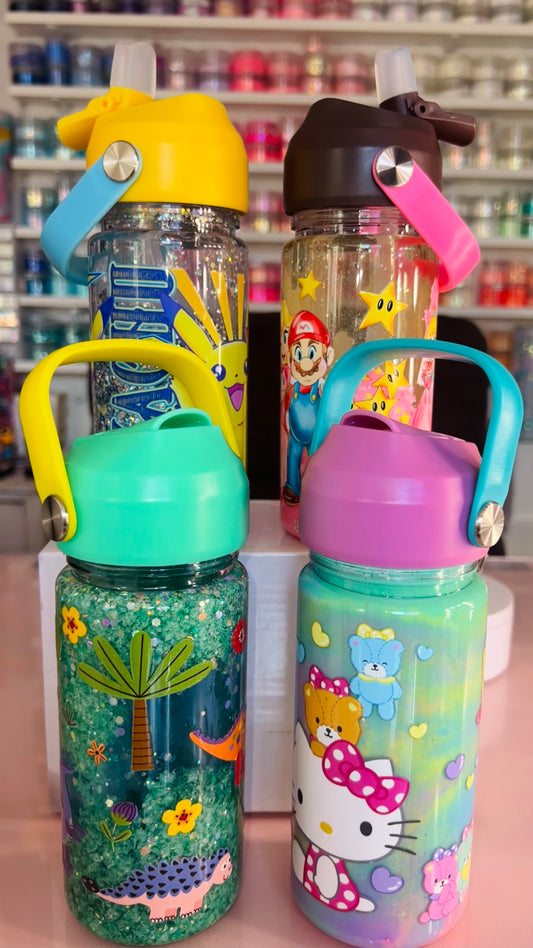 10oz Acrylic Snowglobe Tumbler for Kids