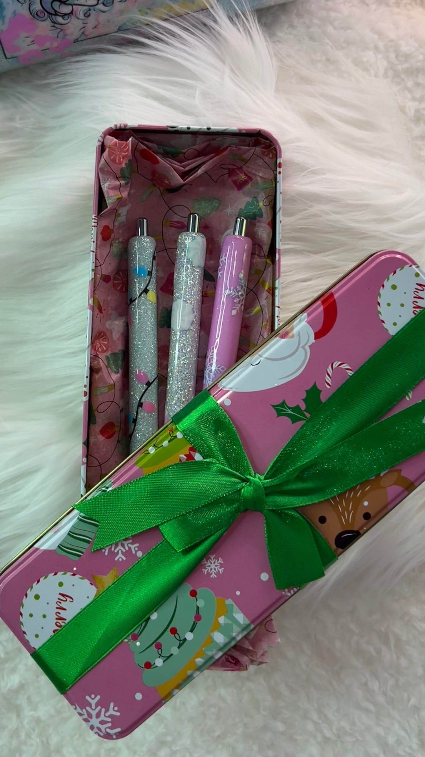 Packaging-- Christmas Tin Box