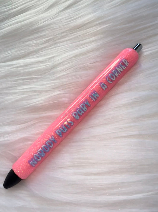 Nobody puts Baby in a corner