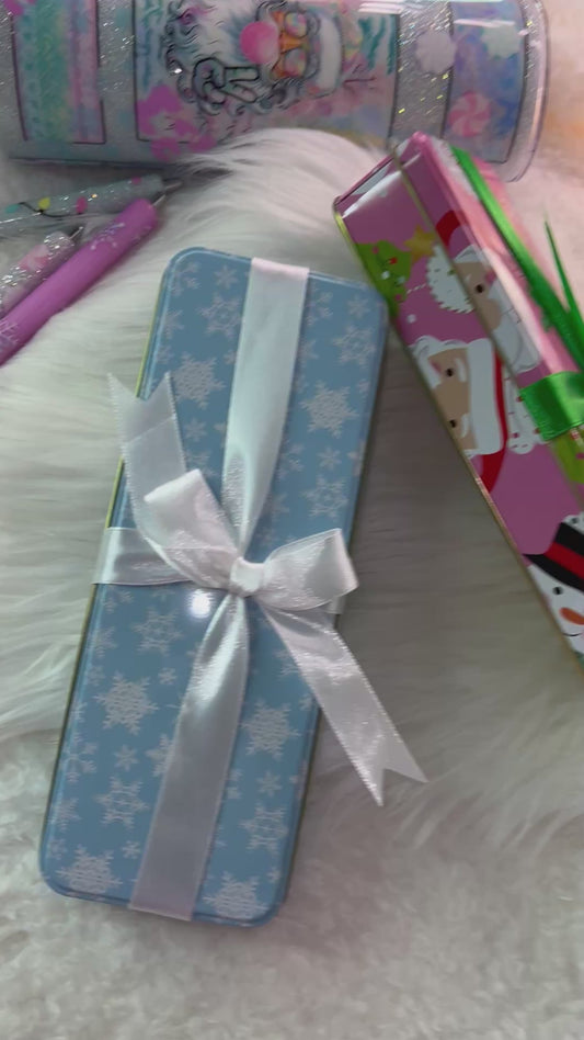 Packaging-- Christmas Tin Box